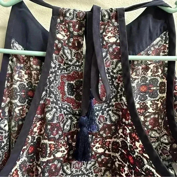 EUC | Athleta Medallion Dunes Tank | Iron Blue | Women’s Size S - Picture 8 of 9